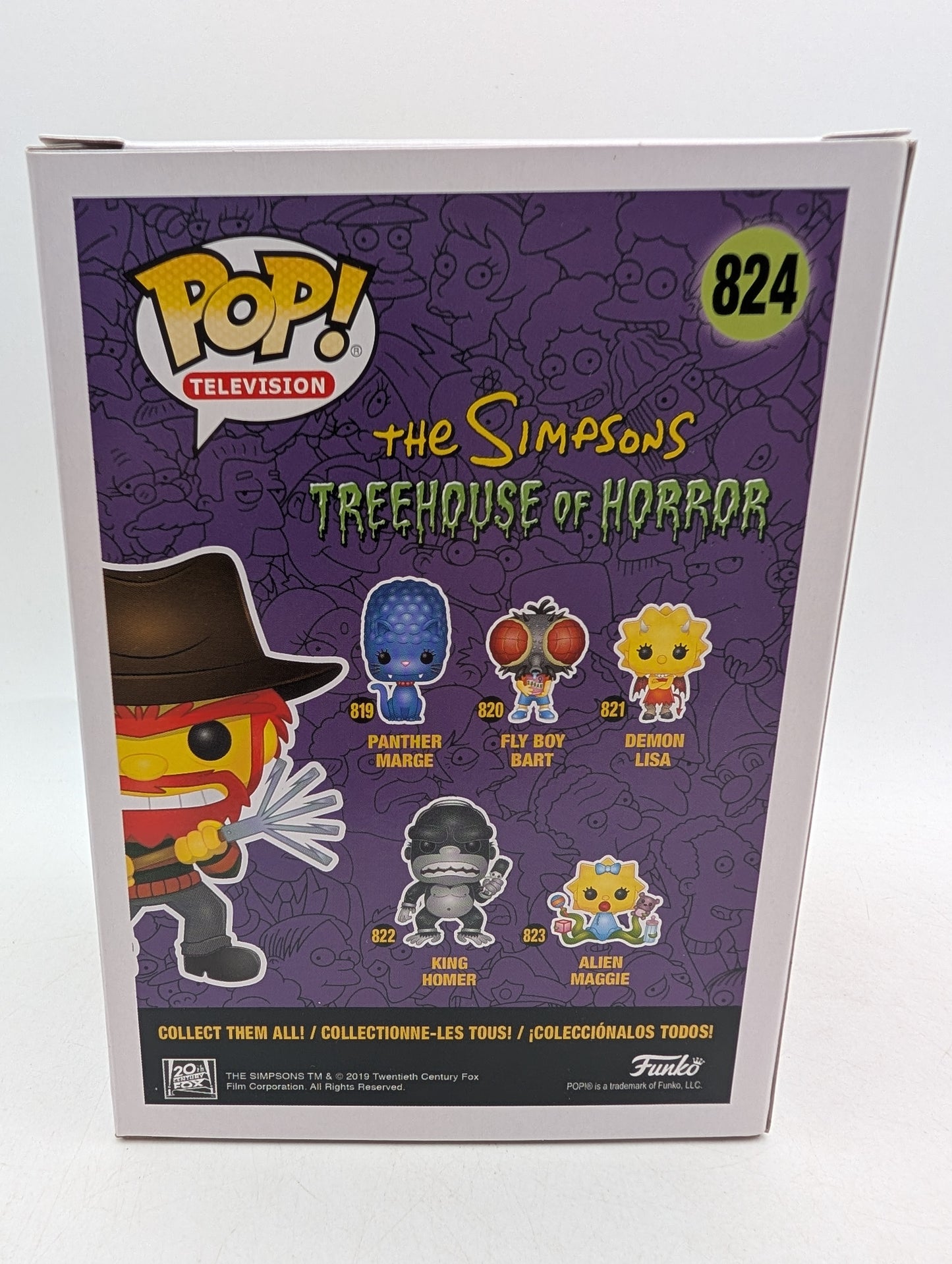 Funko POP! The Simpsons Treehouse of Horror Evil Groundskeeper Willie #824 2029 Fall Con