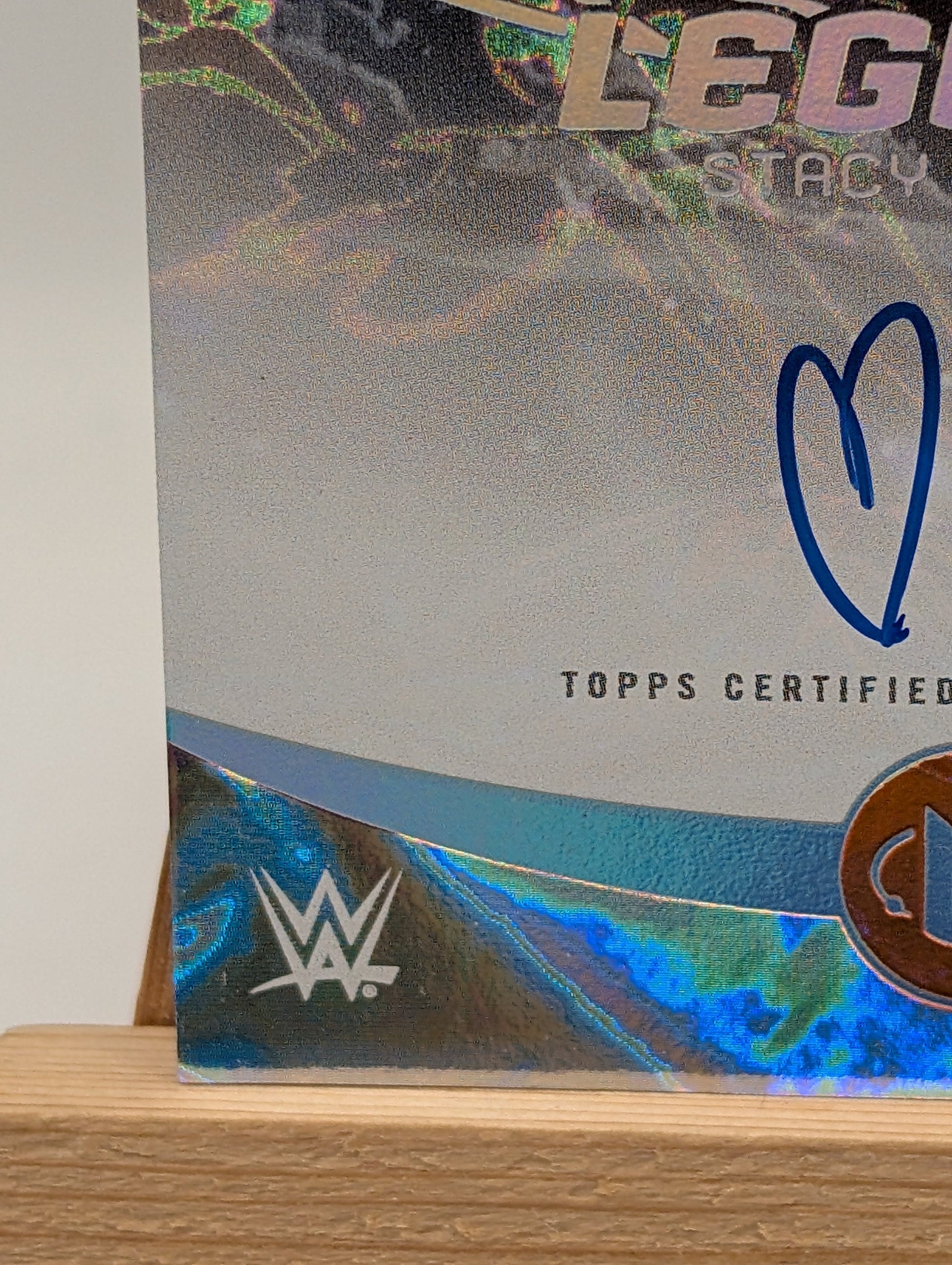 2025 Topps WWE Universe Stacy Keibler Legends On Card Auto Orange /25 FRENLY BRICKS - Open 7 Days