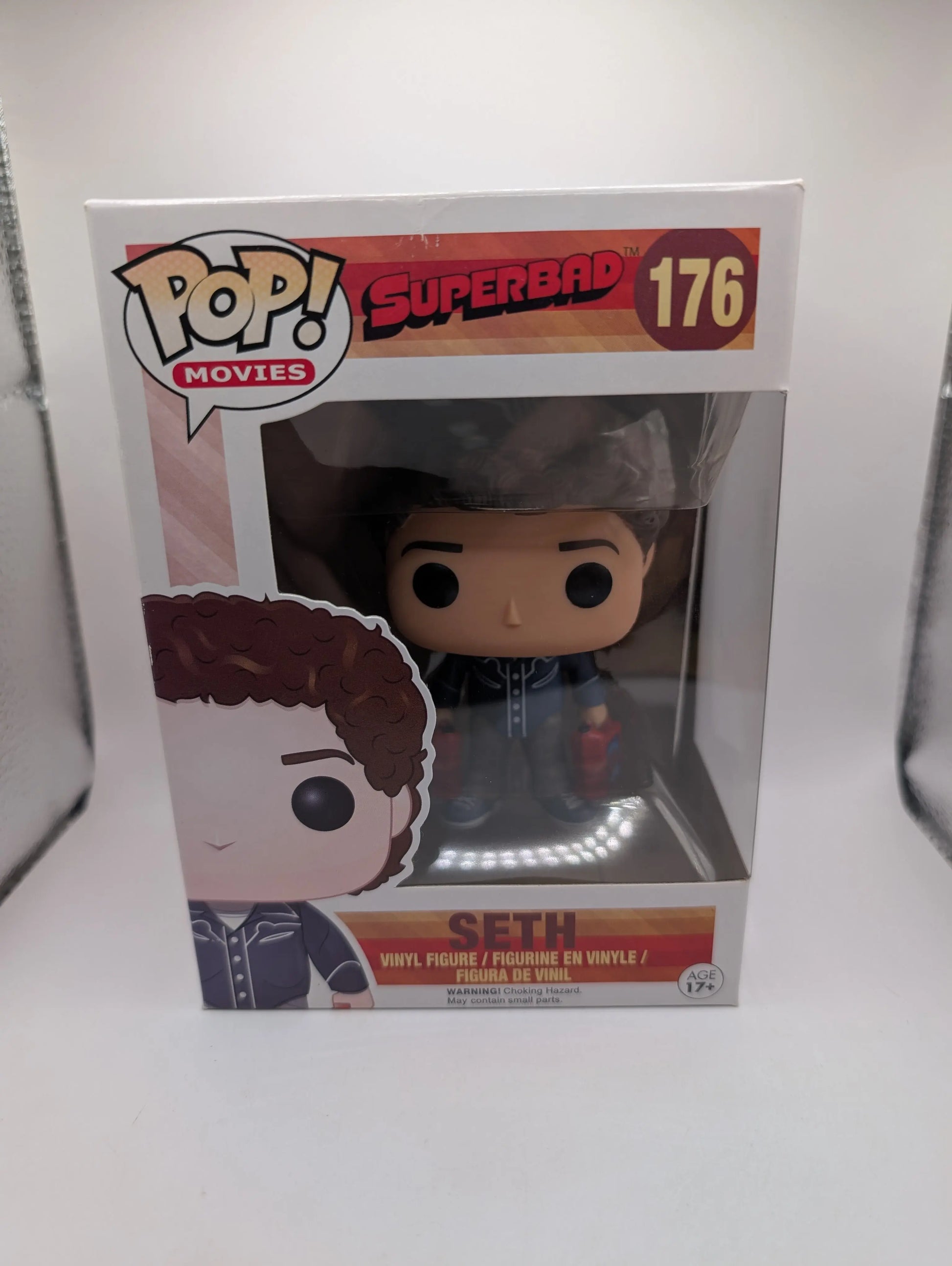 Funko Pop! - Movies - Seth #176 - Superbad - Rare Vaulted (2015) FRENLY BRICKS - Open 7 Days
