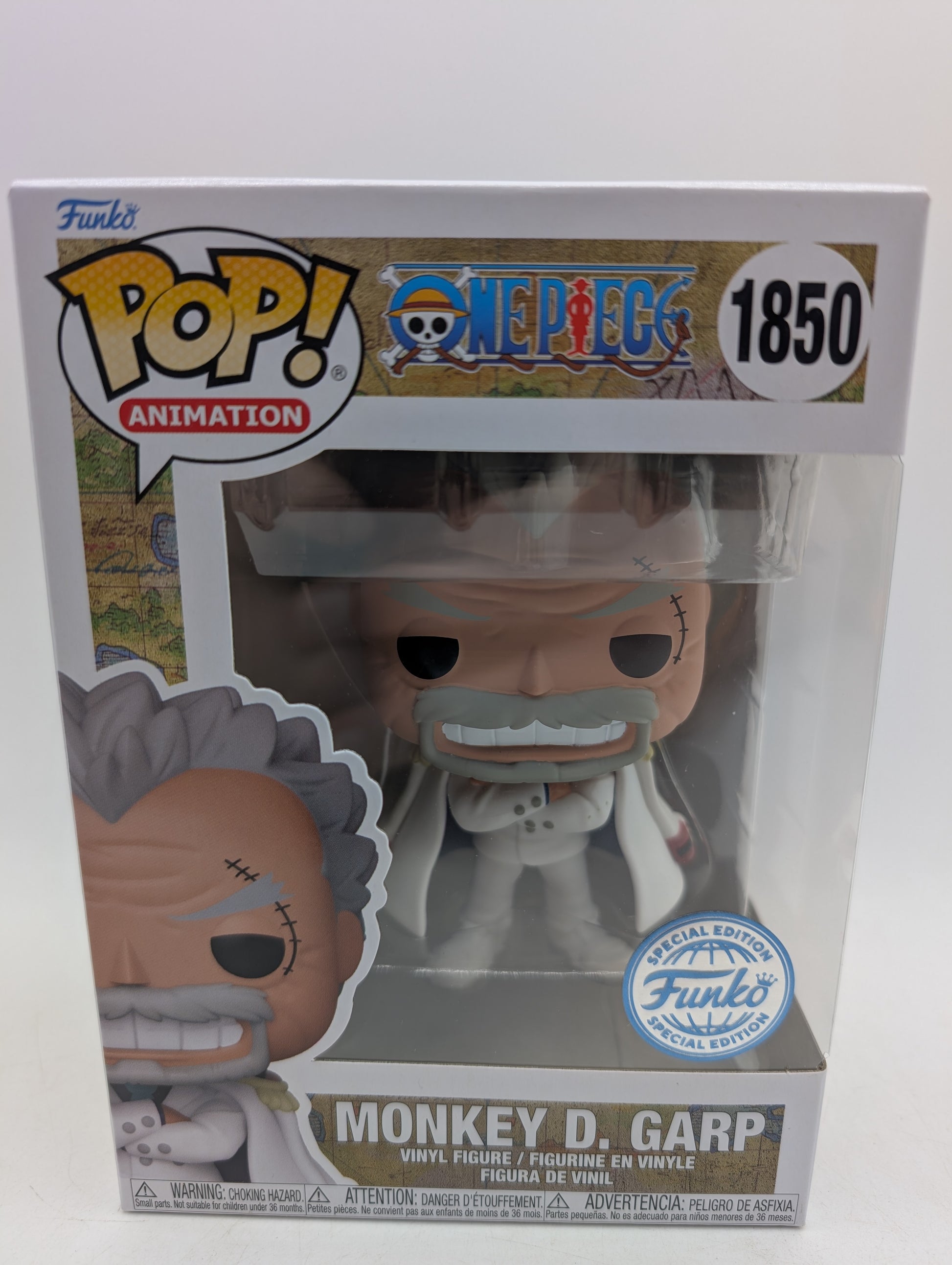 Funko Pop! One Piece Monkey D. Garp #1850 Funko Special Editon image 1