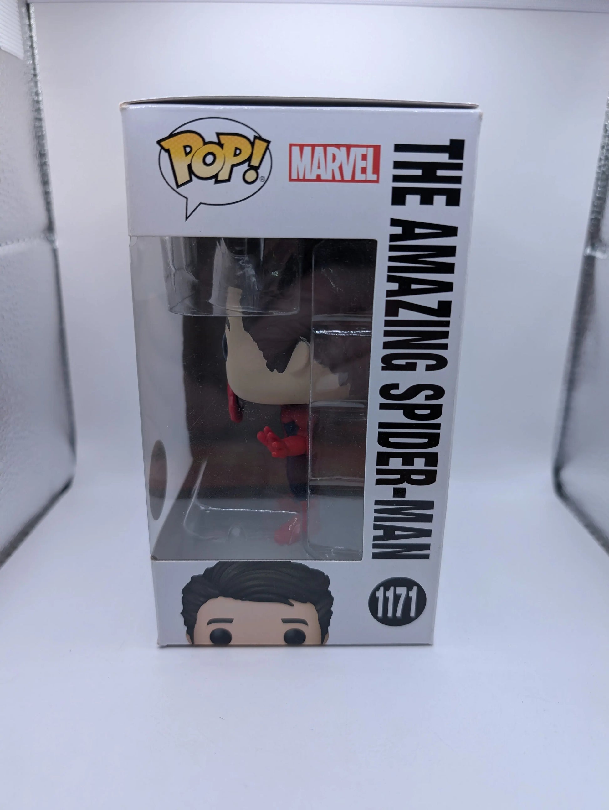 Marvel Funko Pop - The Amazing Spider-Man (Unmasked) - No Way Home - No. 1171 FRENLY BRICKS - Open 7 Days