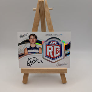 2025 AFL Select Seamless Rookie Badge Signature Lennox Hofmann /70 FRENLY BRICKS - Open 7 Days