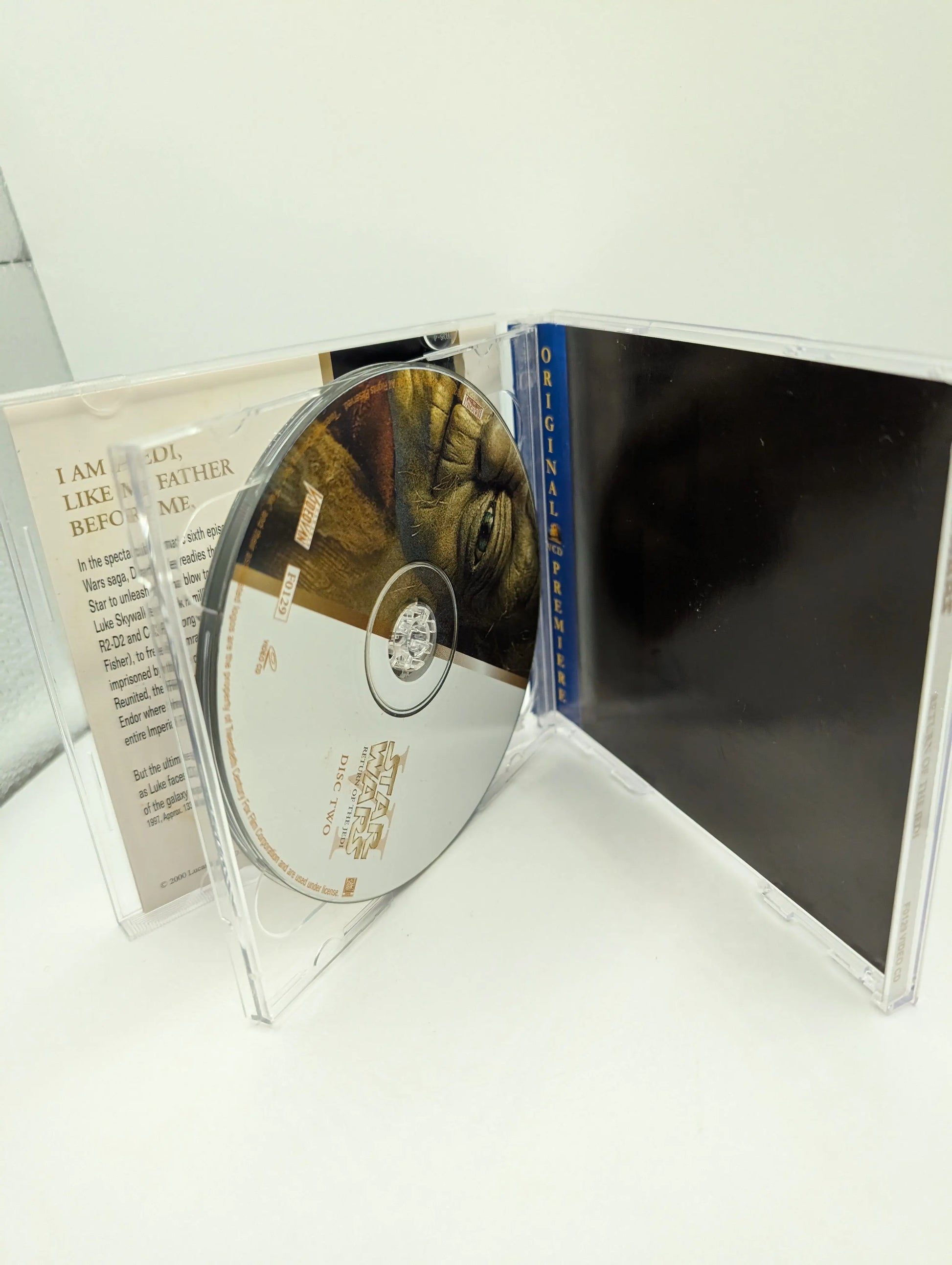 Star Wars: Return of the Jedi ~ Original VCD Premiere ~ Video CD [2 Discs] FRENLY BRICKS - Open 7 Days