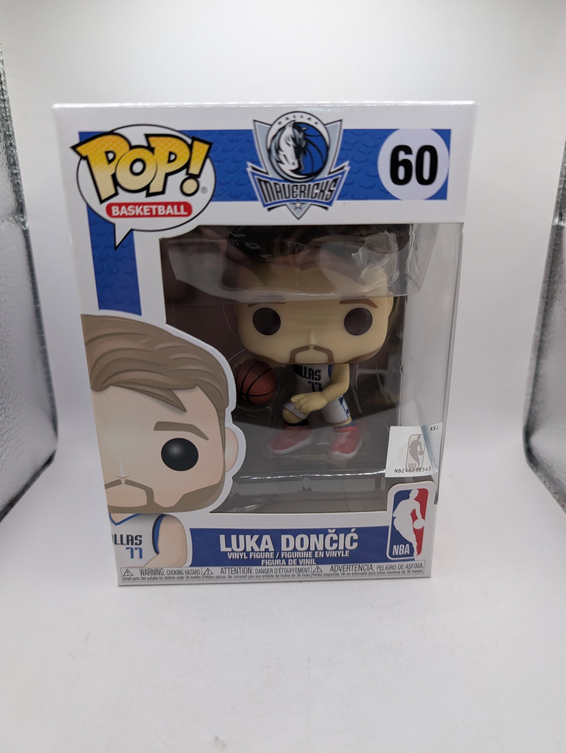 Luka Doncic Funko Pop! Vinyl #60 Dallas Mavericks FRENLY BRICKS - Open 7 Days