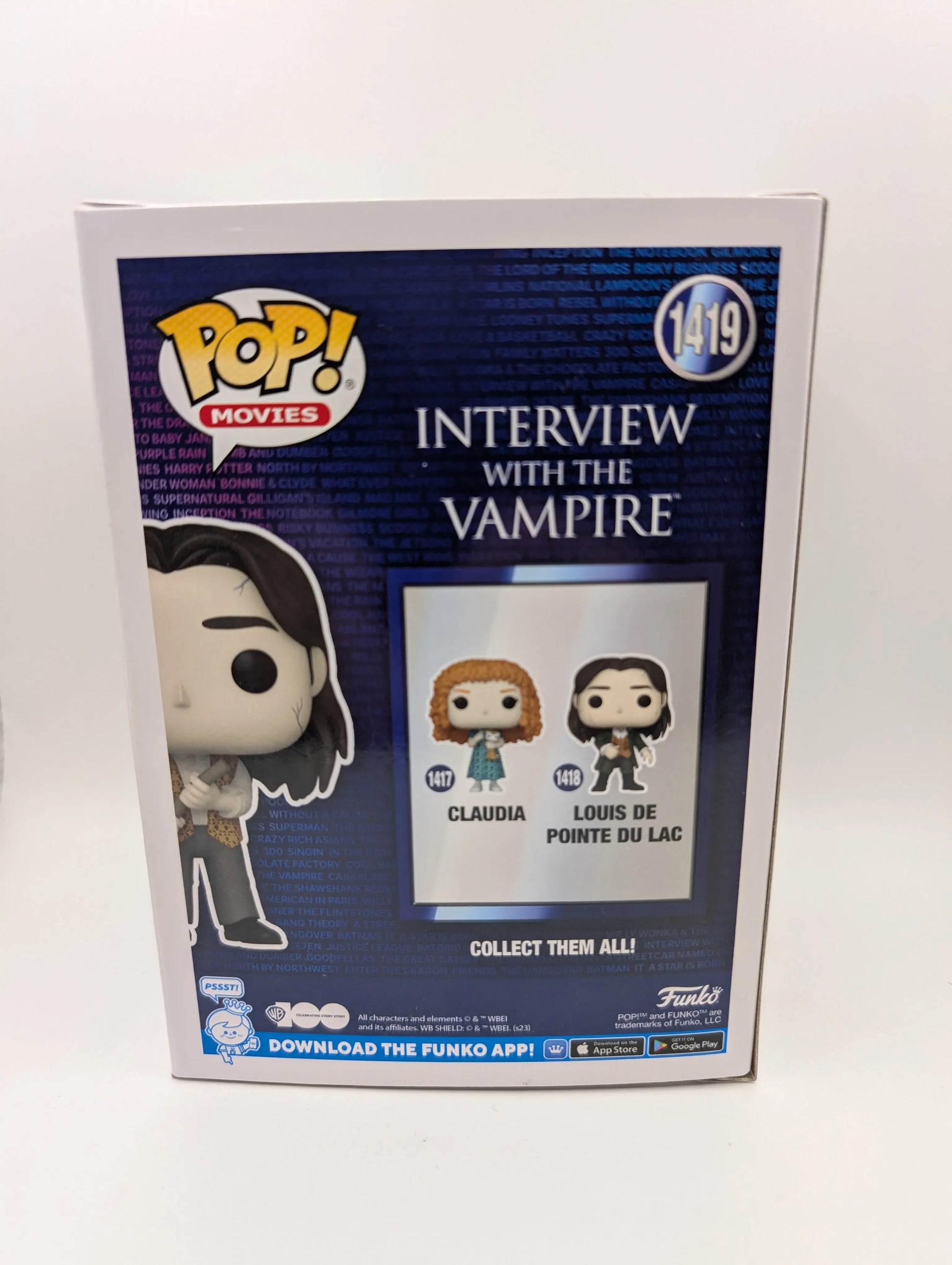 Funko Pop! Movies: Louis de Pointe du Lac #1419 FRENLY BRICKS - Open 7 Days