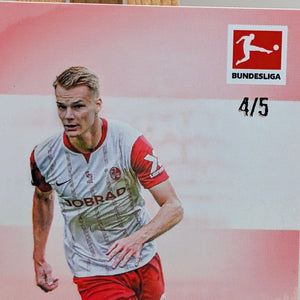 2026 Topps Bundesliga Phillip Lienhart 4/5 Soccer FRENLY BRICKS - Open 7 Days