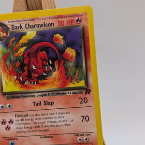 Pokemon - Dark Charmeleon - Team Rocket - W Stamp 32/82 WOTC FRENLY BRICKS - Open 7 Days