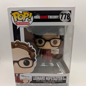 The Big Bang Theory Leonard Hofstadter Funko Pop Vinyl #778 FRENLY BRICKS - Open 7 Days