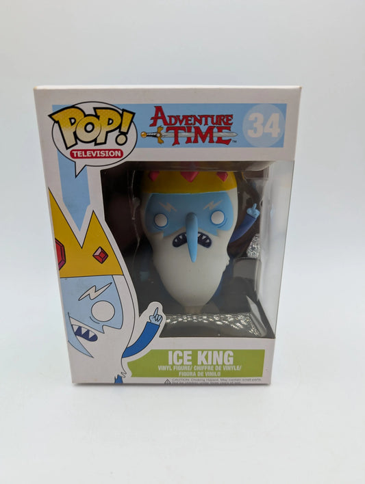 Funko Pop! Vinyl: Adventure Time - Ice King #34 FRENLY BRICKS - Open 7 Days
