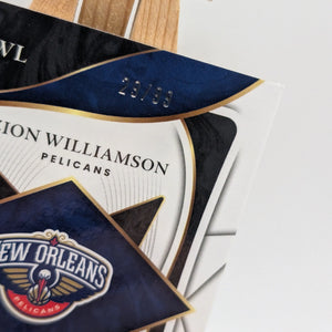 2021-22 Panini Select Zion Williamson X-Factor Jersey GU Patch Auto Silver /99 FRENLY BRICKS - Open 7 Days