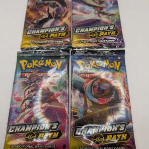 Pokémon TCG - Champions Path Booster Pack x4 - Art Set Sealed FRENLY BRICKS - Open 7 Days