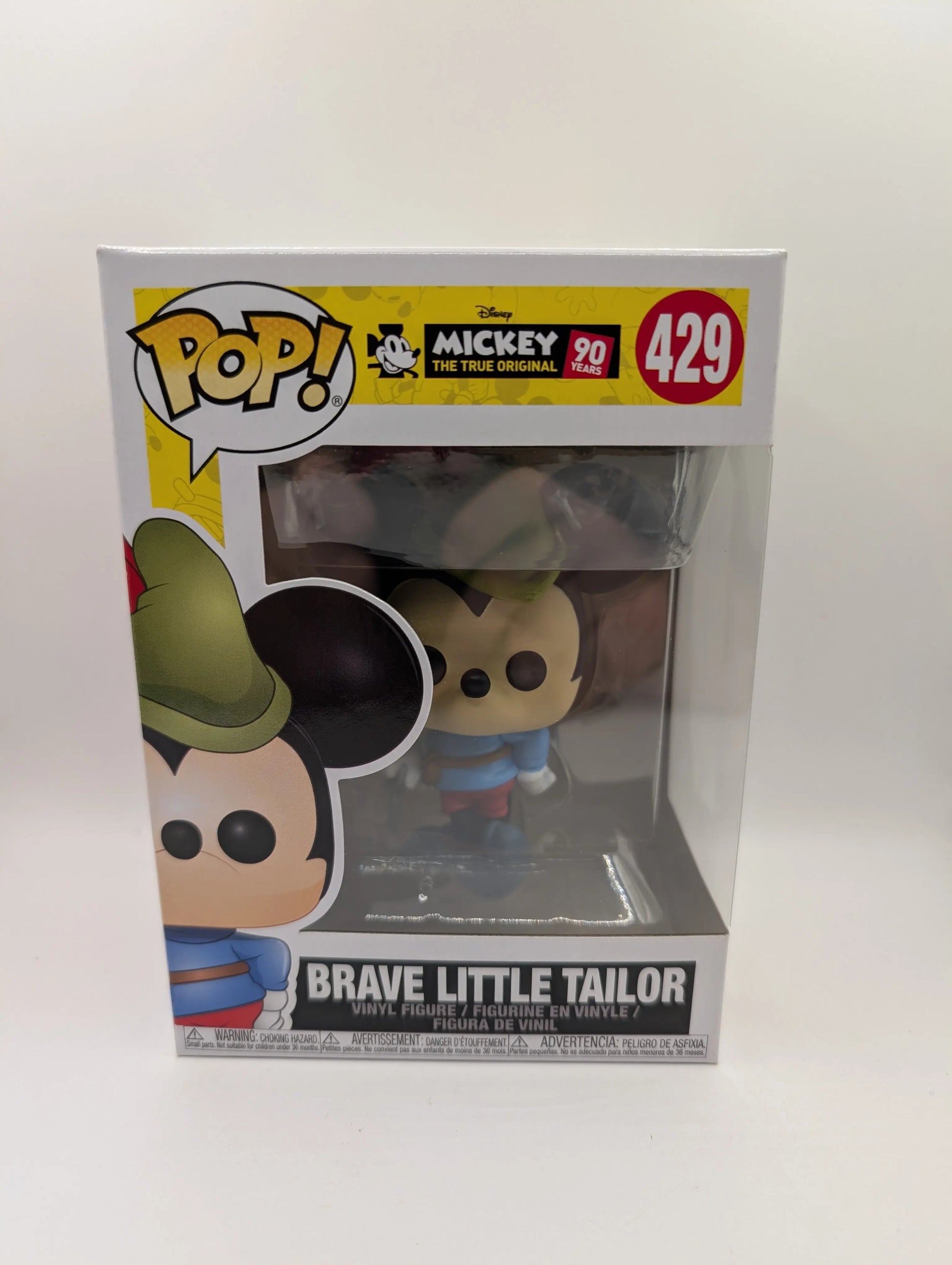 Funko Pop Vinyl! Mickey Mouse : Brave Little Tailor #429 DISNEY 90 Years FRENLY BRICKS - Open 7 Days