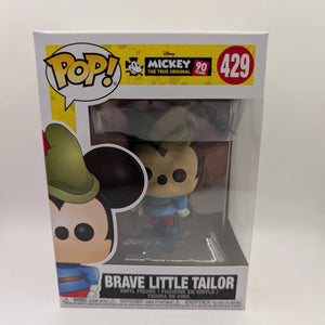Funko Pop Vinyl! Mickey Mouse : Brave Little Tailor #429 DISNEY 90 Years FRENLY BRICKS - Open 7 Days
