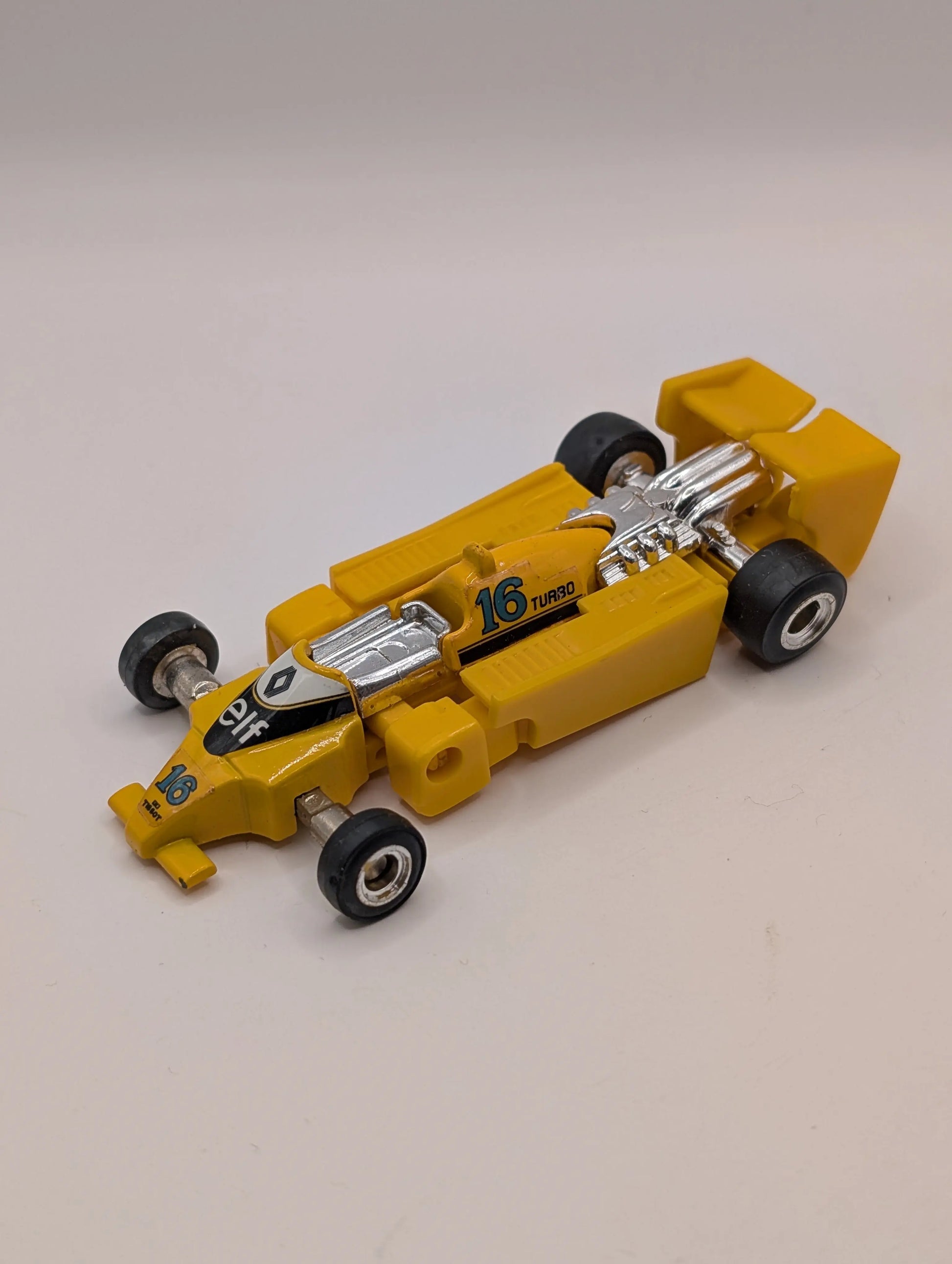Gobots Robo Machine Vintage  Slicks F-1 Renault Robo Robot Racer FRENLY BRICKS - Open 7 Days