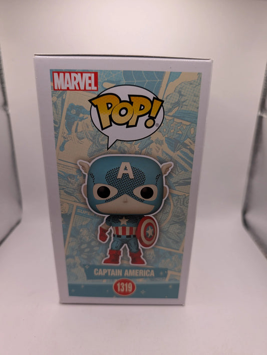 Marvel 1319 Captain America Pop Vinyl Special Edition FRENLY BRICKS - Open 7 Days