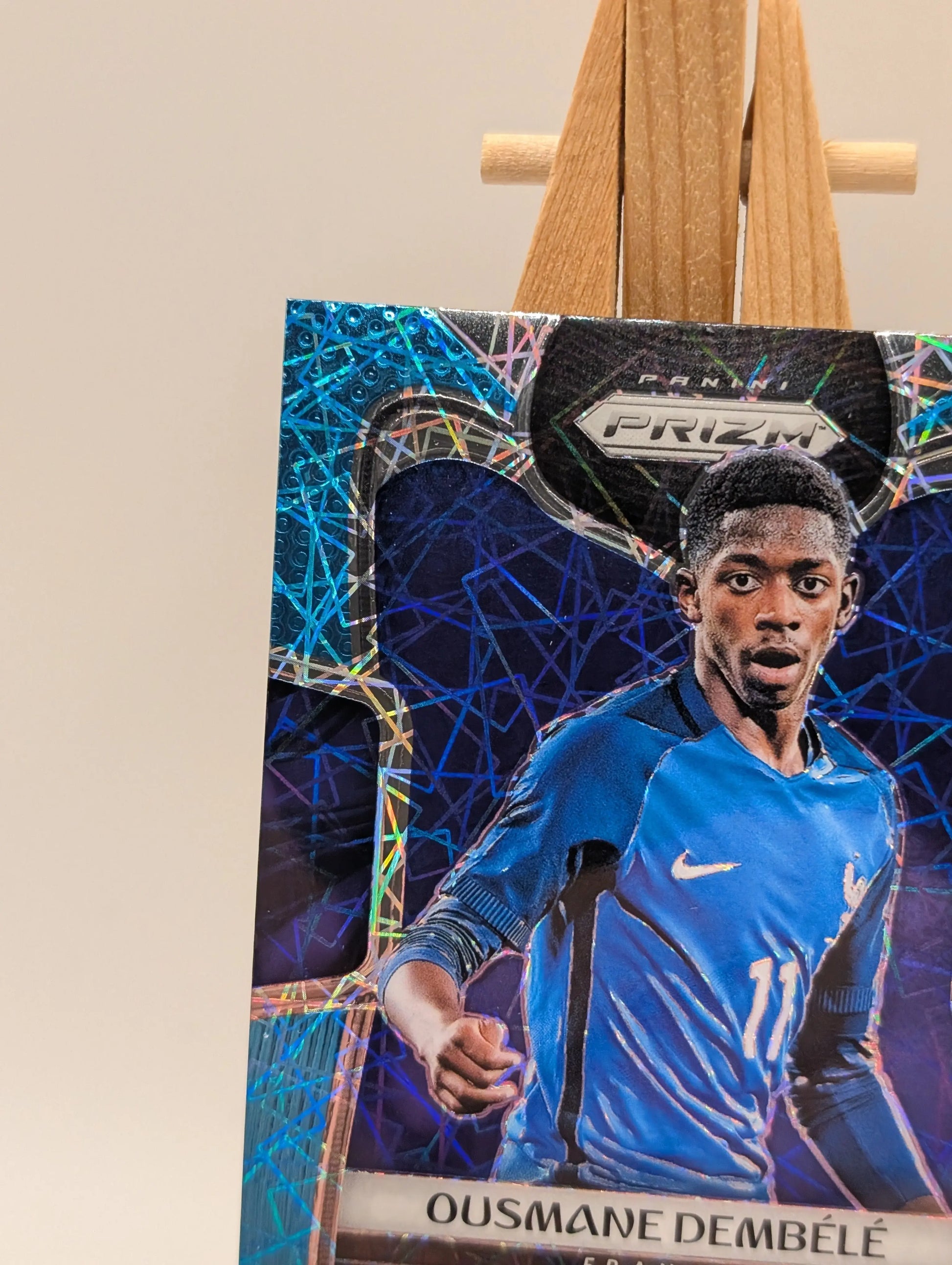 2018 Panini Prizm World Cup #85 Ousmane Dembele Light Blue Lazer #/125 France FRENLY BRICKS - Open 7 Days