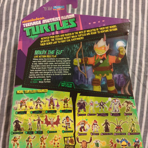 NICKELODEON PLAYMATES TEENAGE MUTANT NINJA TURTLES TMNT MIKEY THE ELF FIGURE NEW FRENLY BRICKS - Open 7 Days