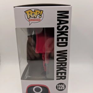 Funko Pop! Vinyl - Squid Game - Red Soldier (Circle Mask) Masked Worker #1226 FRENLY BRICKS - Open 7 Days