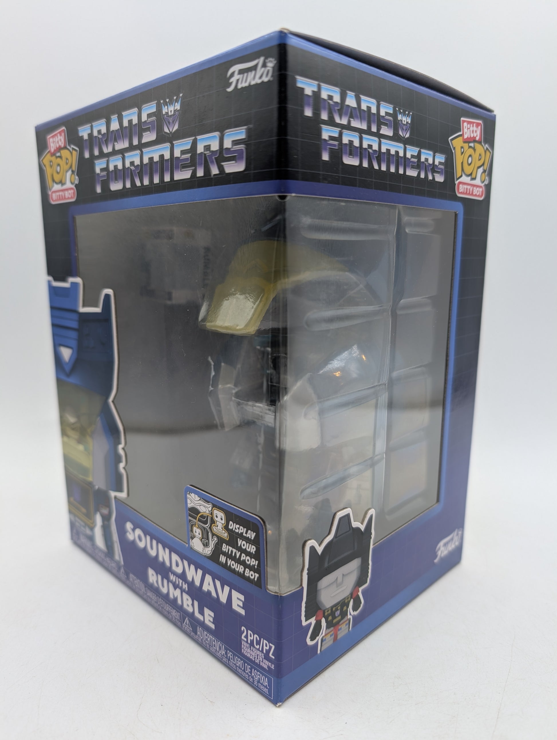 Bitty POP! Transformers Soundwave with Rumble 2Pc image 2