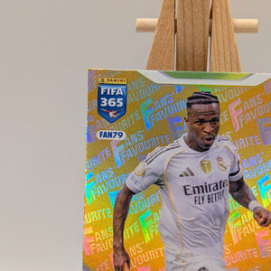 Adrenalyn XL FIFA 365 2026 FANS FAVOURITE FAN79 Vini Jr /100 FRENLY BRICKS - Open 7 Days