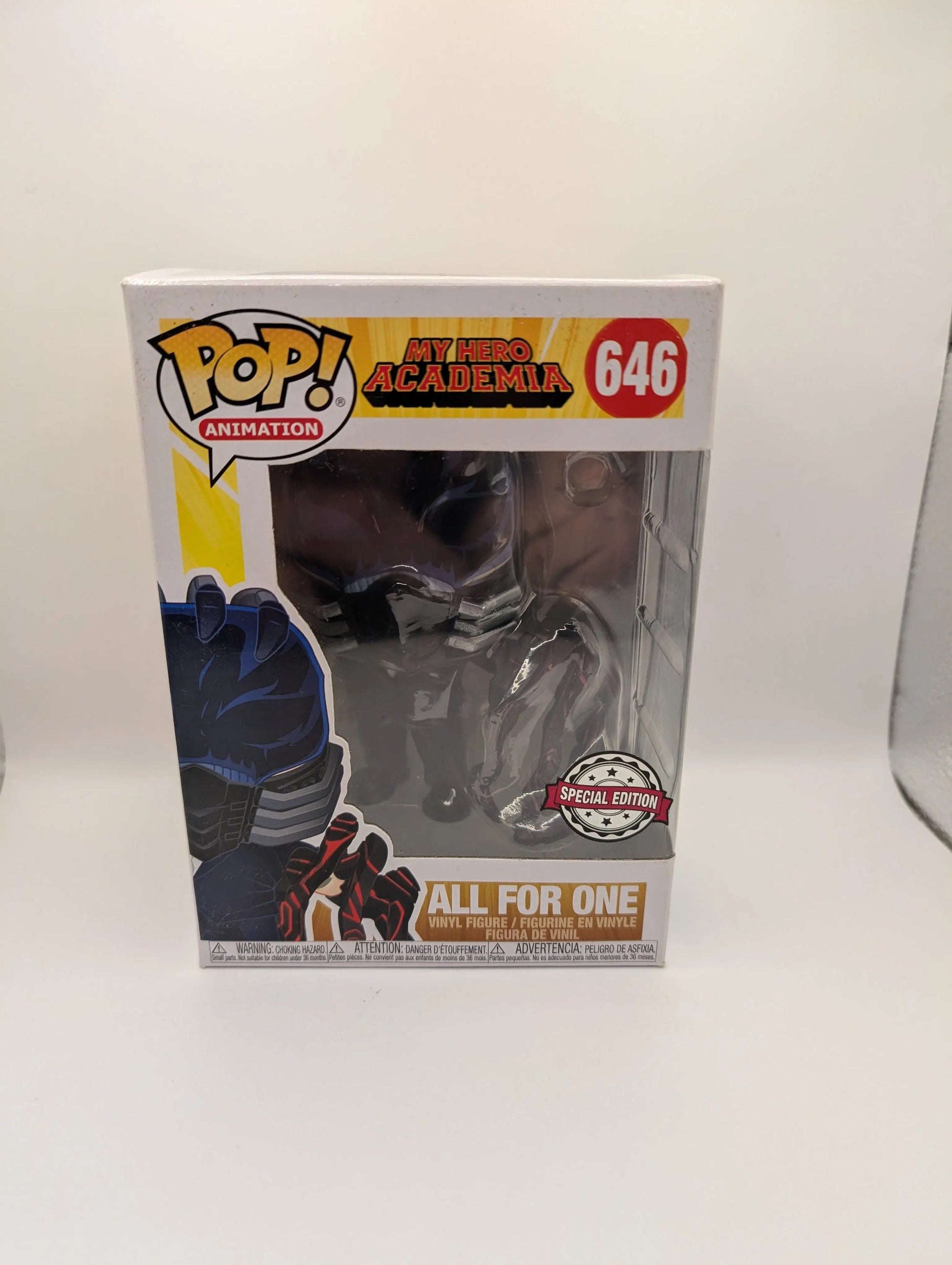 Funko Pop My Hero Academia All for One 646 Special Edition Vinyl FRENLY BRICKS - Open 7 Days