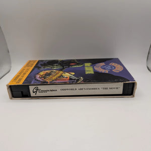 ODDWORLD ABE'S EXODUS The Movie VHS FRENLY BRICKS - Open 7 Days