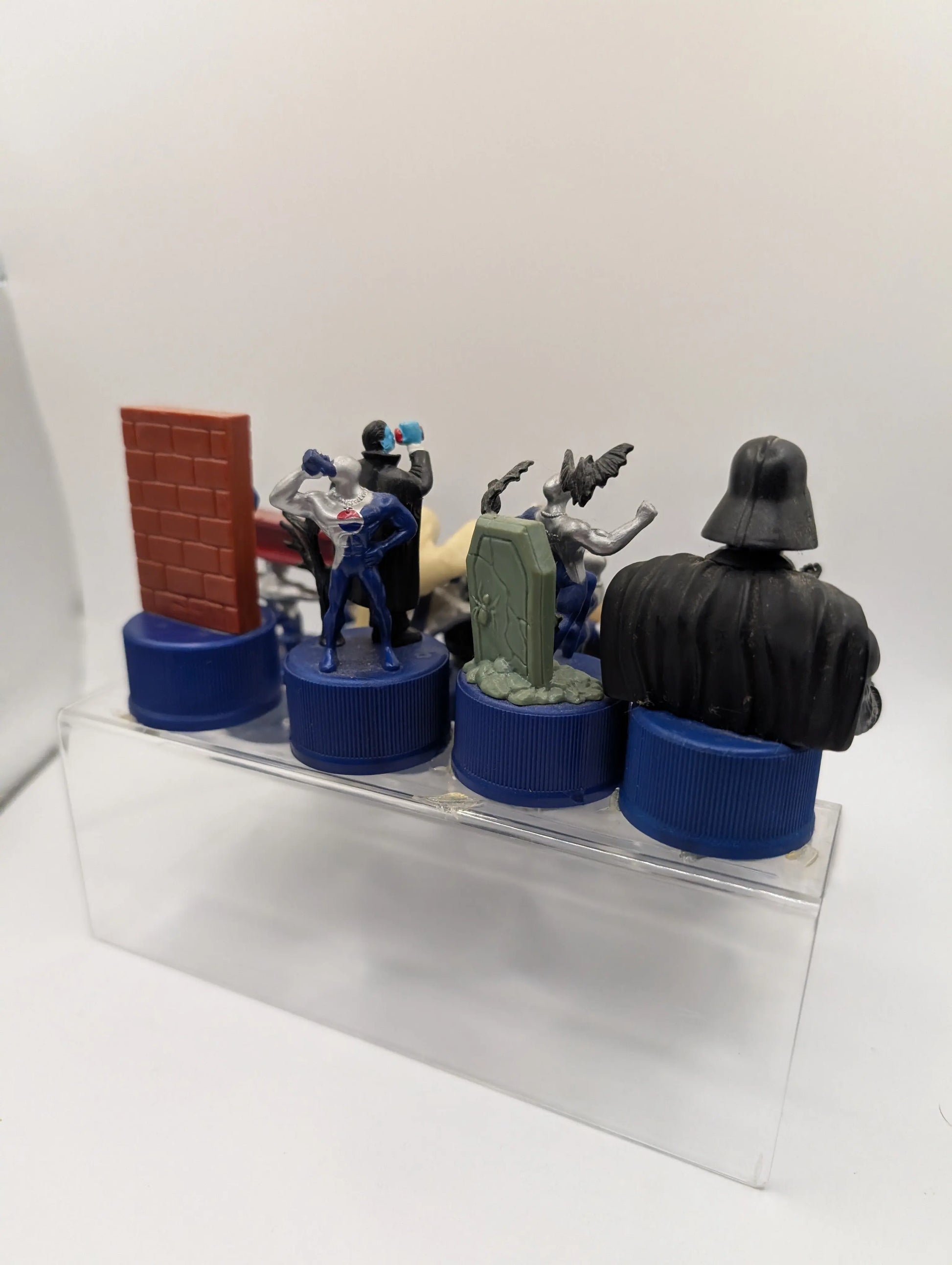Pepsi Man Lot Figure Vintage FRENLY BRICKS - Open 7 Days