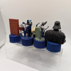 Pepsi Man Lot Figure Vintage FRENLY BRICKS - Open 7 Days