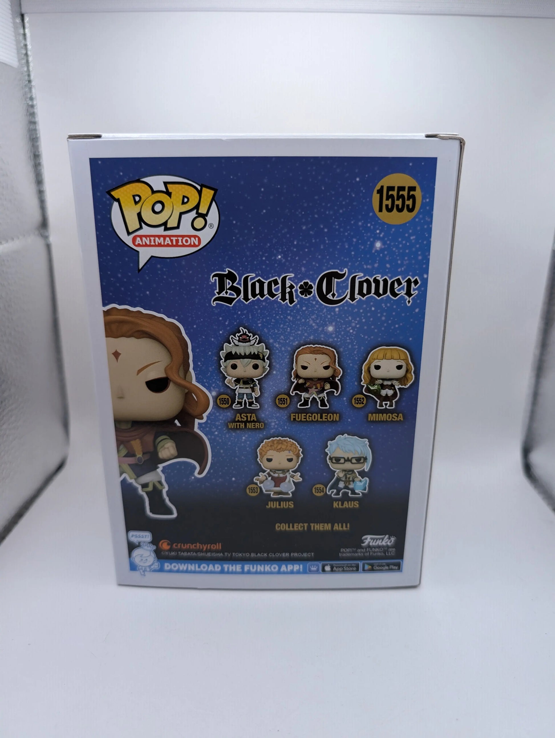 Funko Pop! Black Clover Fuegoleon #1555  Special Edition Glows in the Dark FRENLY BRICKS - Open 7 Days
