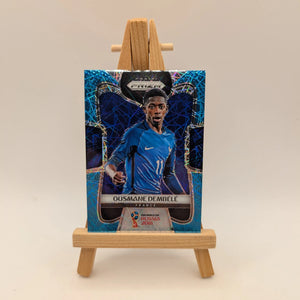 2018 Panini Prizm World Cup #85 Ousmane Dembele Light Blue Lazer #/125 France FRENLY BRICKS - Open 7 Days