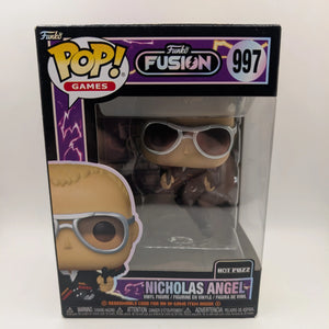 Funko Pop - Funko Fusion Nicholas Angel 997 - Hot Fuzz - Pop Games FRENLY BRICKS - Open 7 Days