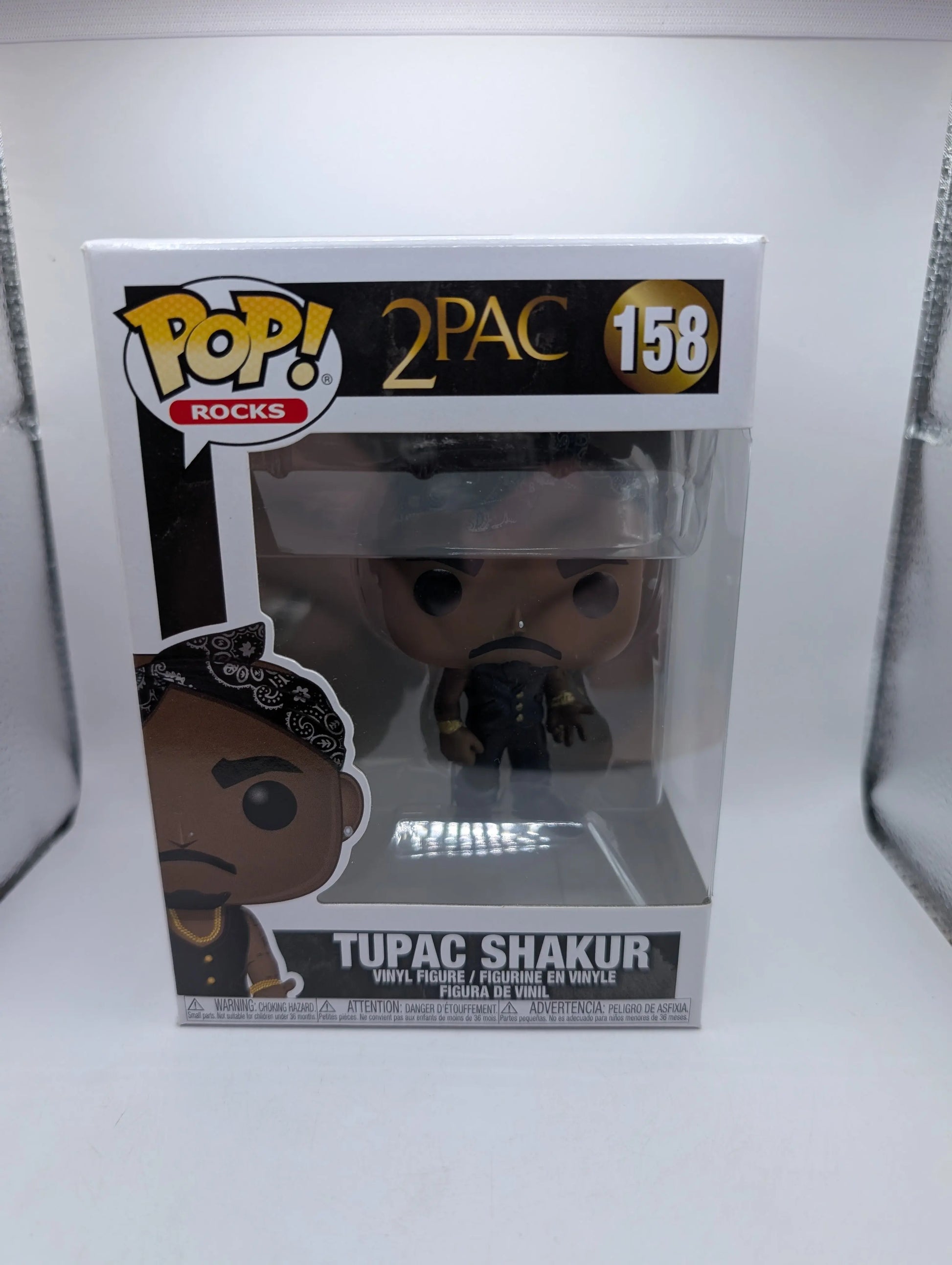 Funko Pop Vinyl - Pop Rocks - 2PAC - Tupac Shakur - # 158 FRENLY BRICKS - Open 7 Days