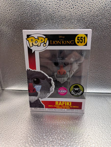 Funko Pop! Vinyl Figure - Disney #551 - Rafiki [Flocked] - Funko Shop Exclusive