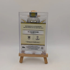2025 Topps Reverence UCC UEFA ASTON VILLA OLLIE WATKINS Sealed Auto /75 FRENLY BRICKS - Open 7 Days
