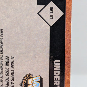 2026 Topps Chrome WWE UNDERTAKER 1986 Legend Autograph Auto Gold /50 FRENLY BRICKS - Open 7 Days