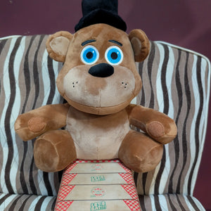 IN HAND FNAF Five Nights At Freddy’s 2 Plush Cinemark Popcorn Bucket FRENLY BRICKS - Open 7 Days
