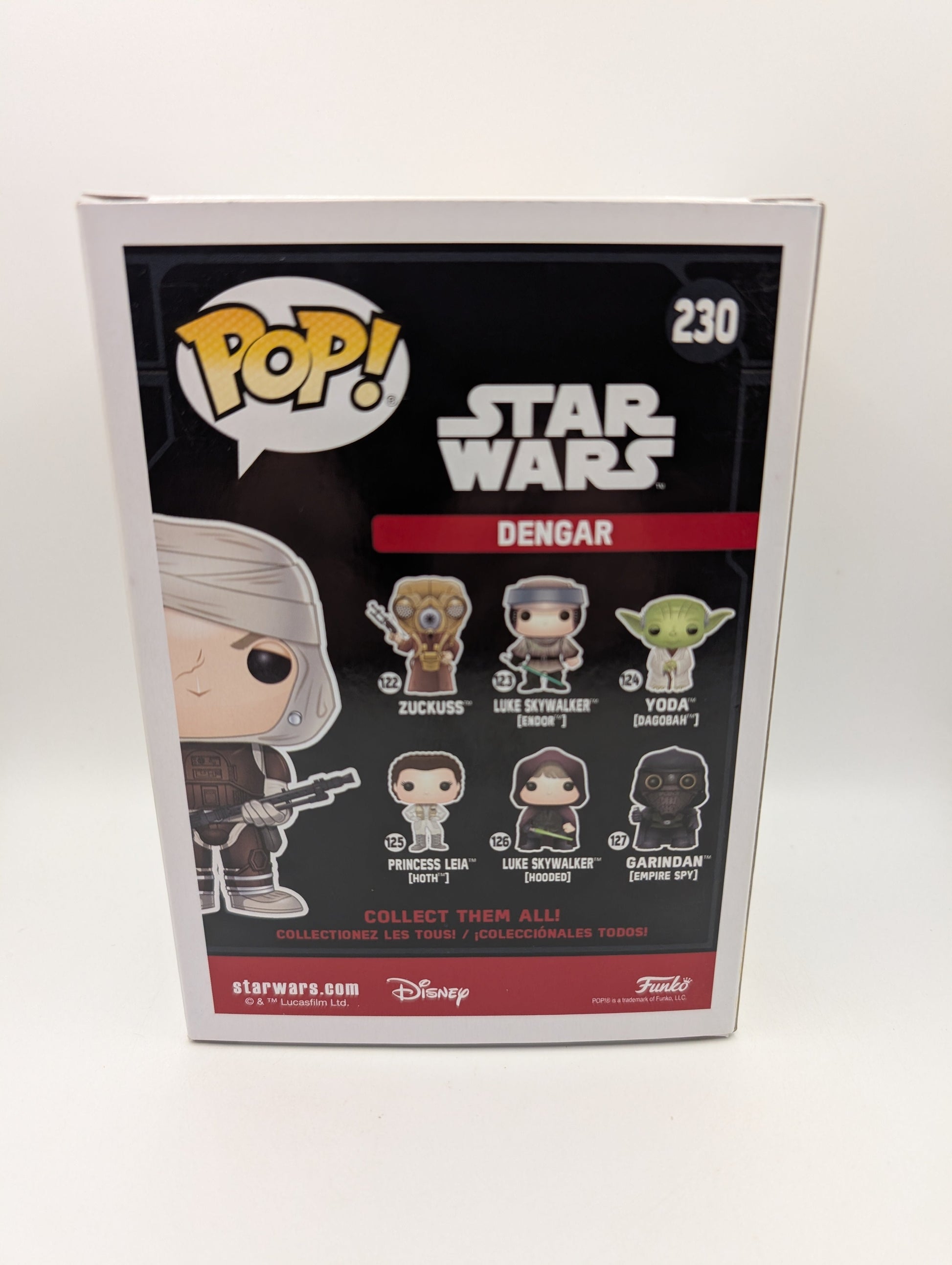 Funko Pop! Vinyl Star Wars 230 Dengar 2017 Fall Con NYCC FRENLY BRICKS - Open 7 Days
