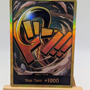 One Piece TCG PRB-01 Gold Don Sir Crocodile Full Art Foil Card NM FRENLY BRICKS - Open 7 Days