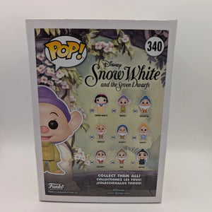 Dopey - 340 - Pop Vinyl - Snow White and the Seven Dwarfs - Disney - VAULTED FRENLY BRICKS - Open 7 Days