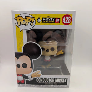 Mickey Mouse - Conductor Mickey FUNKO Pop! Vinyl Figure #428 FRENLY BRICKS - Open 7 Days