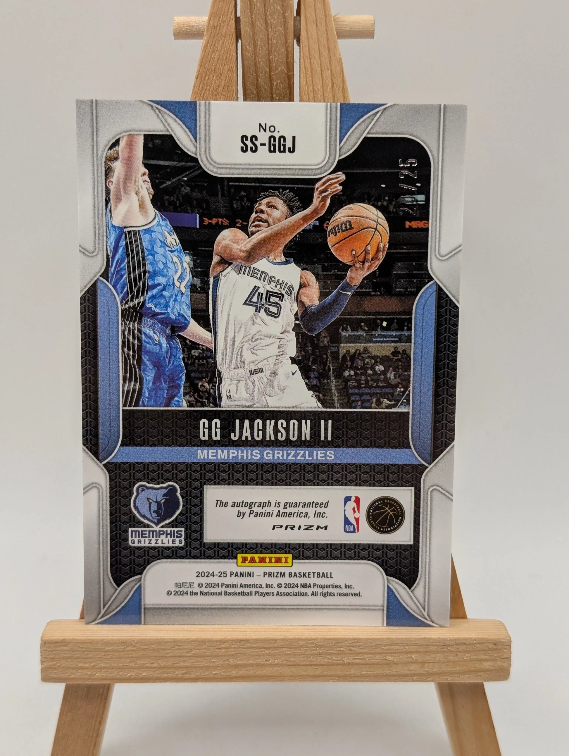GG Jackson II 2024-25 Panini Prizm /25 Auto Mojo Sensational Signatures #SS-GGJ FRENLY BRICKS - Open 7 Days