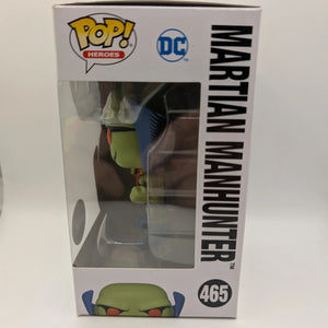 FUNKO POPS HEROES JUSTICE LEAGUE MARTIAN MAN HUNTER  #465 FRENLY BRICKS - Open 7 Days