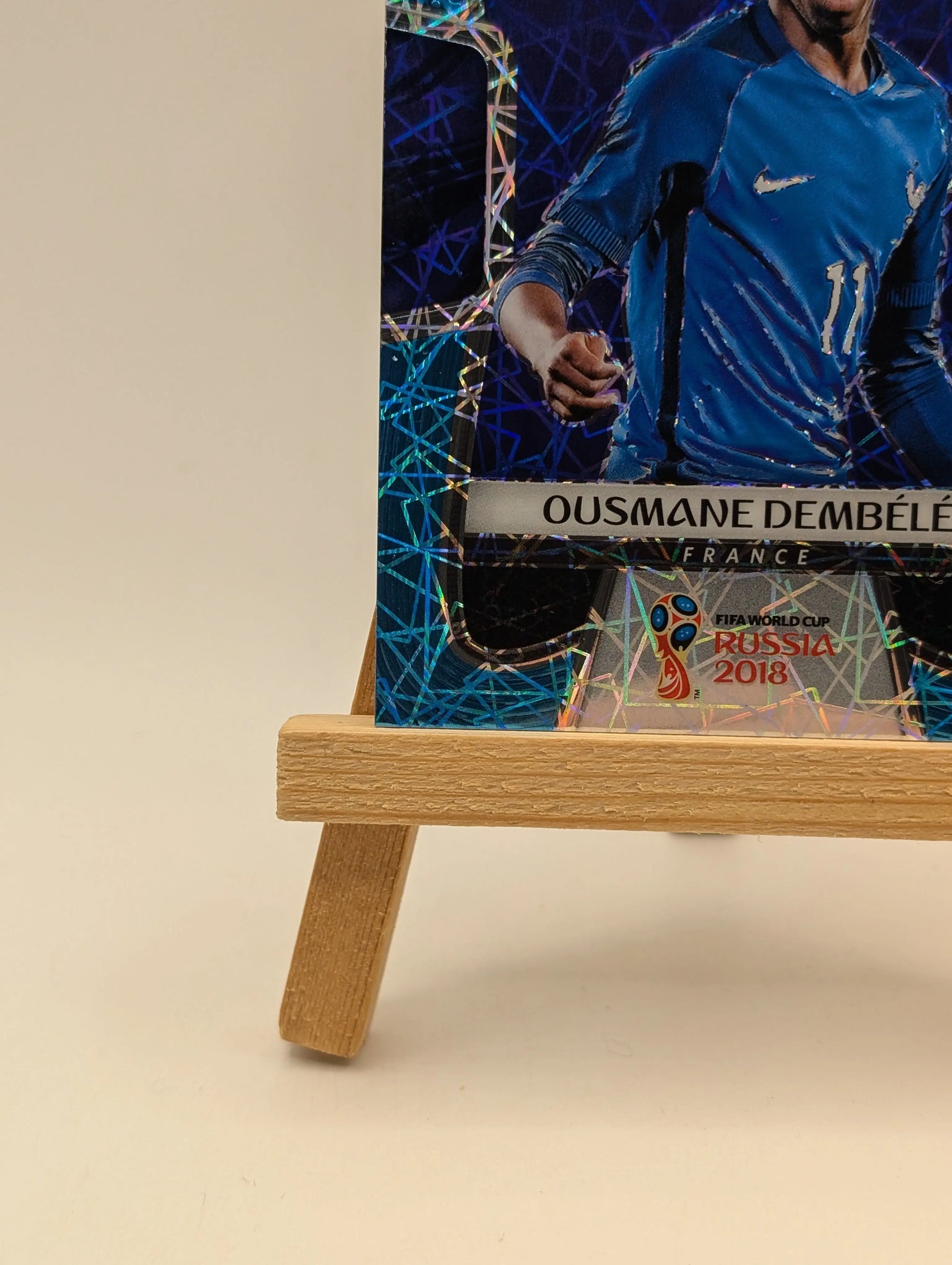 2018 Panini Prizm World Cup #85 Ousmane Dembele Light Blue Lazer #/125 France FRENLY BRICKS - Open 7 Days