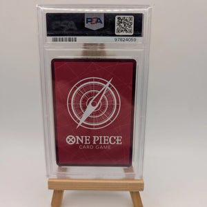 One Piece Enel (Alternate Art) OP05-098 Awakening of the New Era Foil PSA 10 FRENLY BRICKS - Open 7 Days