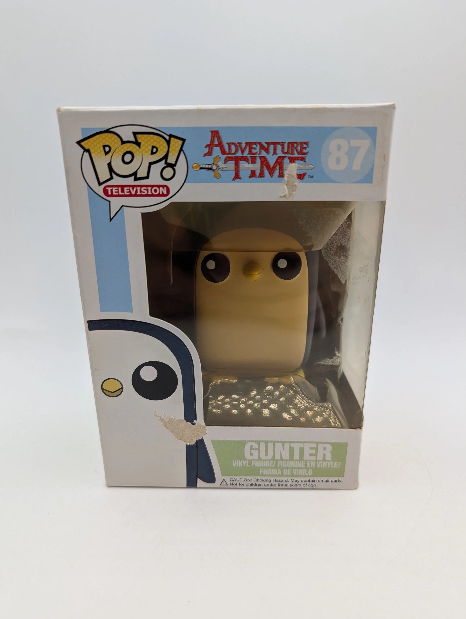 Funko Pop! Vinyl Figure - Adventure Time - Gunter #87 (VAULTED) FRENLY BRICKS - Open 7 Days