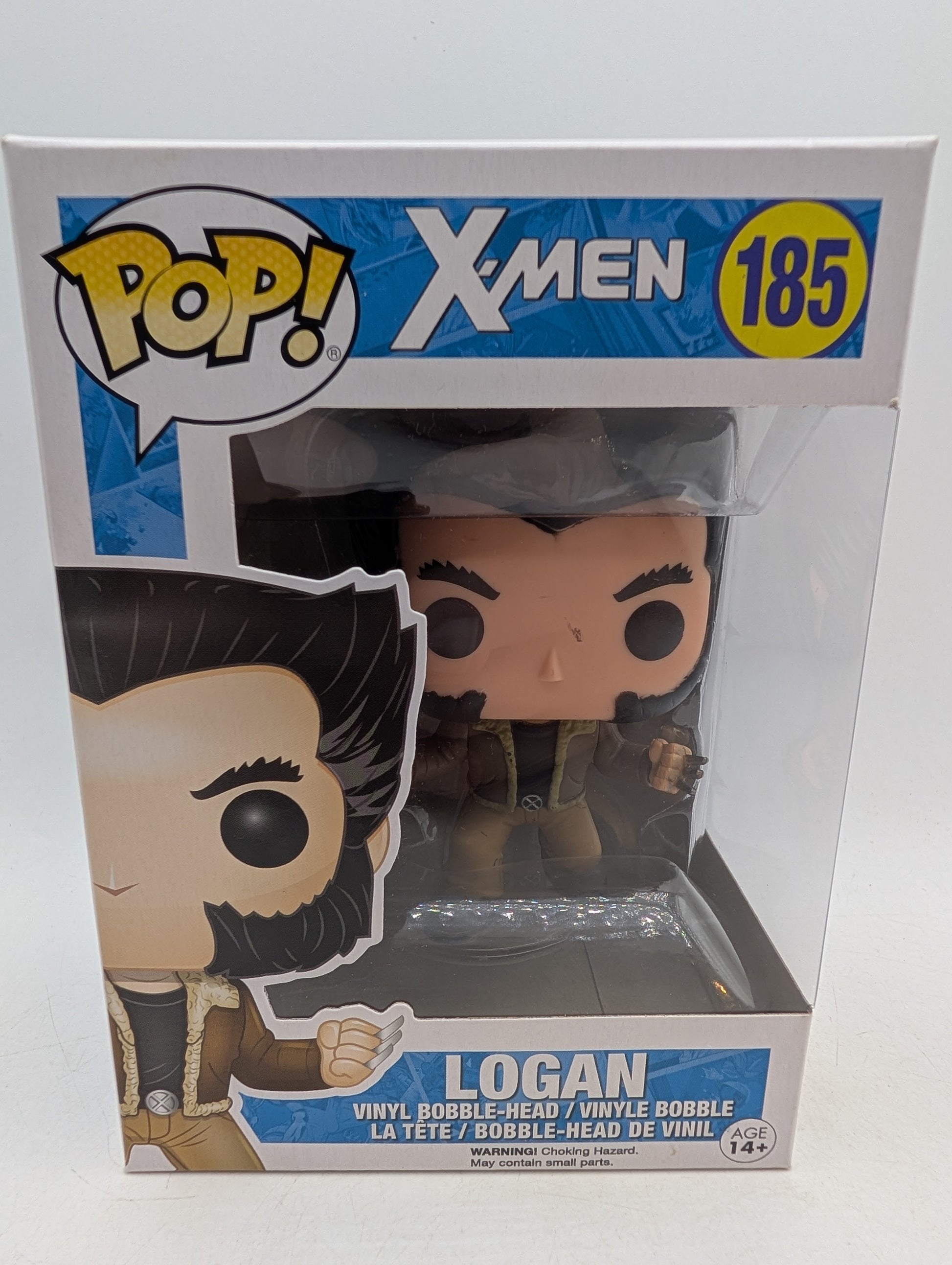 Funko POP! Marvel X-Men Logan #185 Vinyl Figure image 1