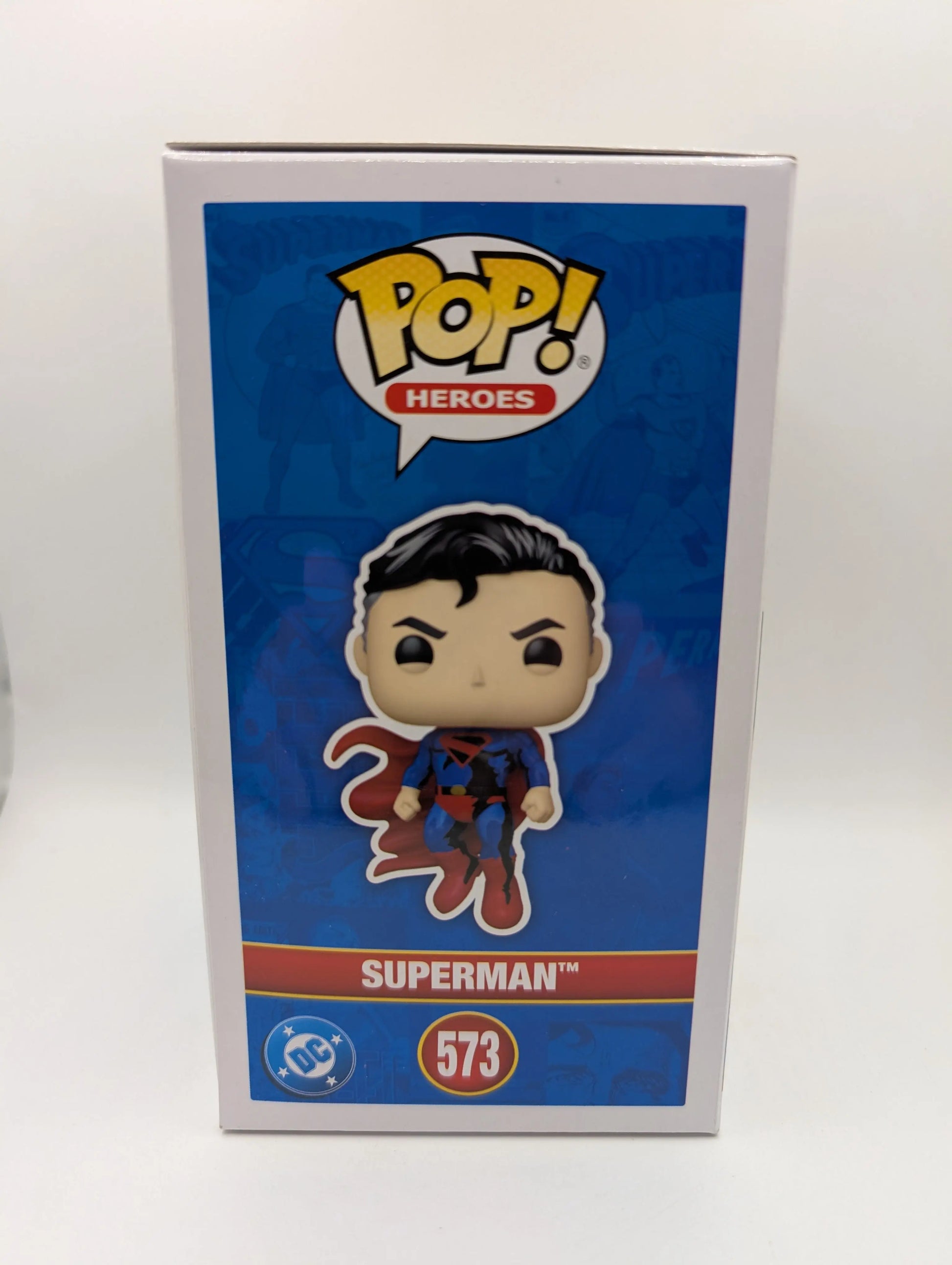 DC Comics - Superman Retro Comic (Flying) Pop! 2025 NYCC Vinyl Figure (RS) #573 FRENLY BRICKS - Open 7 Days
