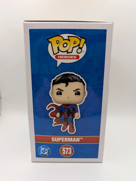 DC Comics - Superman Retro Comic (Flying) Pop! 2025 NYCC Vinyl Figure (RS) #573 FRENLY BRICKS - Open 7 Days