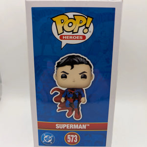DC Comics - Superman Retro Comic (Flying) Pop! 2025 NYCC Vinyl Figure (RS) #573 FRENLY BRICKS - Open 7 Days
