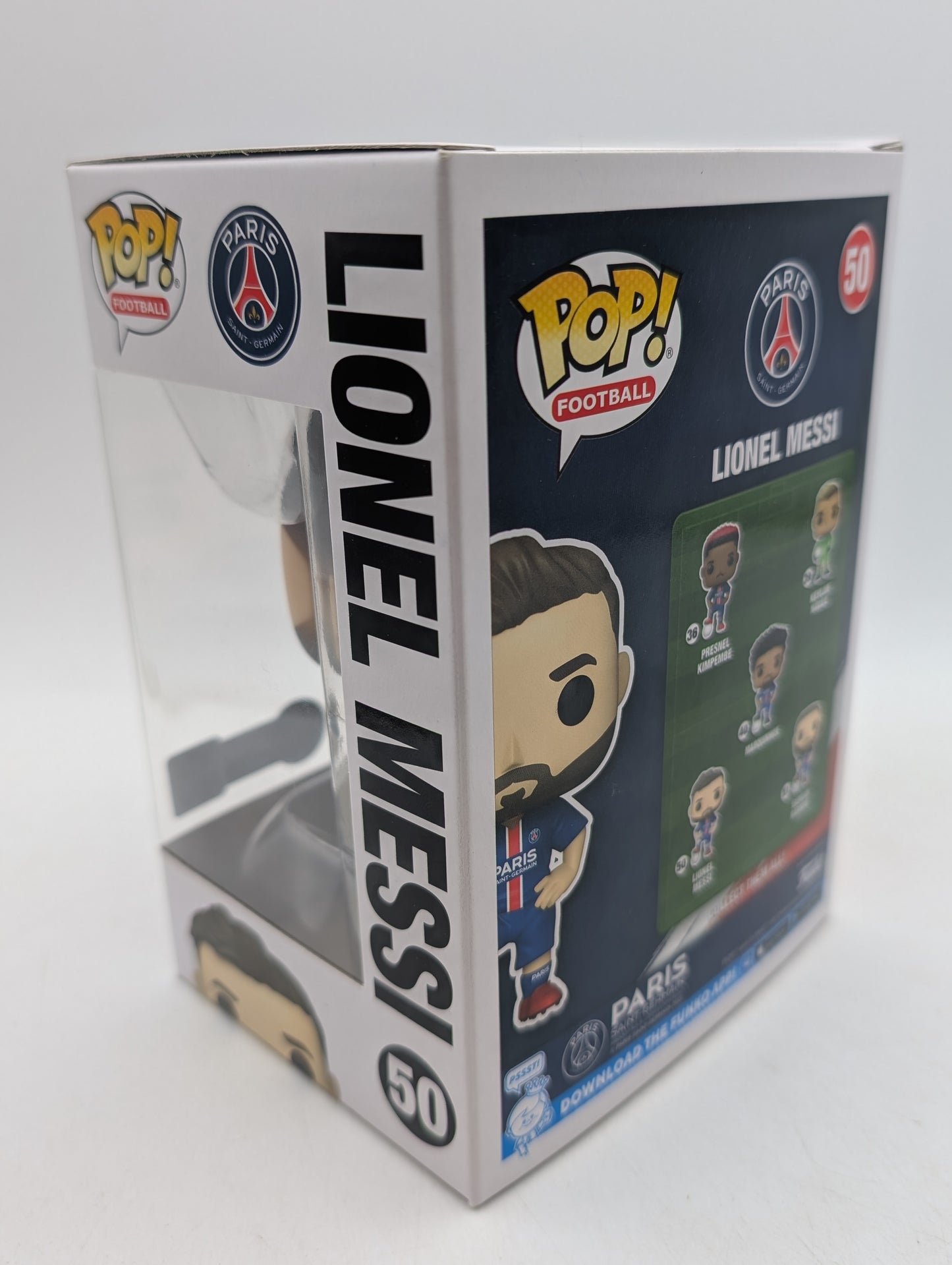 Funko Pop! Football Soccer Paris Saint-Germain - Lionel Messi Figure #50